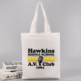 Stranger Things Hellfire Club Handbag Handbag Fashion Shopping Bag Portable Women's