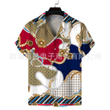 Men Beach T Shirts Spring Men's Short Sleeve