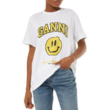 Smiley Face T Shirt Gann Smiley T-shirt
