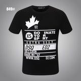 Dsq2 T Shirt DSQ Lian D2 Casual Sports Printed Short Sleeve Summer Men