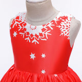 Toddler Girls Sequin Gown Dress Children's Dress Christmas Dress Show Dress Short Sleeve Dress