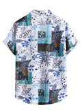 Men Hawaii Shirts Men's Shirt Summer Short Sleeve Casual Shirt