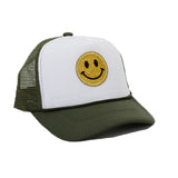 Smiley Face Cap Spring/Summer New Baseball Cap Solid Color Peaked Cap