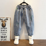 Toddler Boys Pants Boys' Ripped Jeans Casual Pants Spring Wear