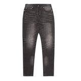 Fog Fear of God Essentials Pant Double-Line Washed Jeans Distressed Straight-Leg Trousers