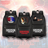 Stranger Things Backpack Large Capacity Fashion Canvas Backpack Student Schoolbag