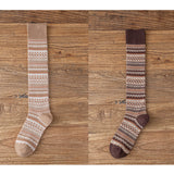 Winter Thick Knit Thigh High Socks Long Stockings Boot Socks Women Calf Socks Long Socks Cotton Socks