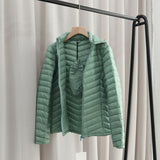 Women Winter Coats Puffer Jacket Down Coat Down Jacket Female Short Hood Light Thin and Loose Autumn Winter Warm Coat