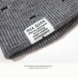 Toboggan Hat Warm Ear Protection Hat Knitted Hat for Men