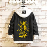 Comic Denim Jacket Men's and Women's Denim Jacket