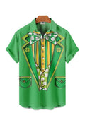 Men Beach T Shirts Men's Short Sleeve Shirt