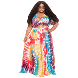 Nina Parker plus Size Dresses Floral Tied Dress