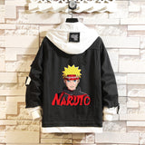 Comic Denim Jacket Men's and Women's Tops