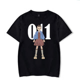 Stranger Things T Shirt Stranger-Things Digital Printed round Neck Short Sleeve T-shirt