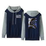 Travis Scott Astroworld Hoodie Travis Scott Astroworld Printed Men and Women Contrast Color Autumn and Winter