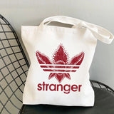 Stranger Things Hellfire Club Handbag Stranger Things Printed Canvas Bag Personalized Creative One Shoulder Student Shopping Bag