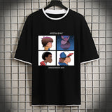 Stranger Things T Shirt Stranger Things Stranger Things Short Sleeve T-shirt Men's and Women's Loose Casual Large Size Couple Cotton Summer