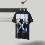 Caravaggio T Shirt Ow Oil Painting Short Sleeve Loose T-shirt