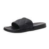 Women Open Toe Sands Flats Summer Large Size Slippers Candy Color Home Slippers