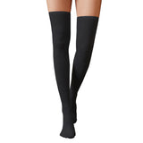 Winter Chunky Cable Thick Knit Thigh High Socks Long Stockings Boot over the Knee Bunching Socks Knitted Socks