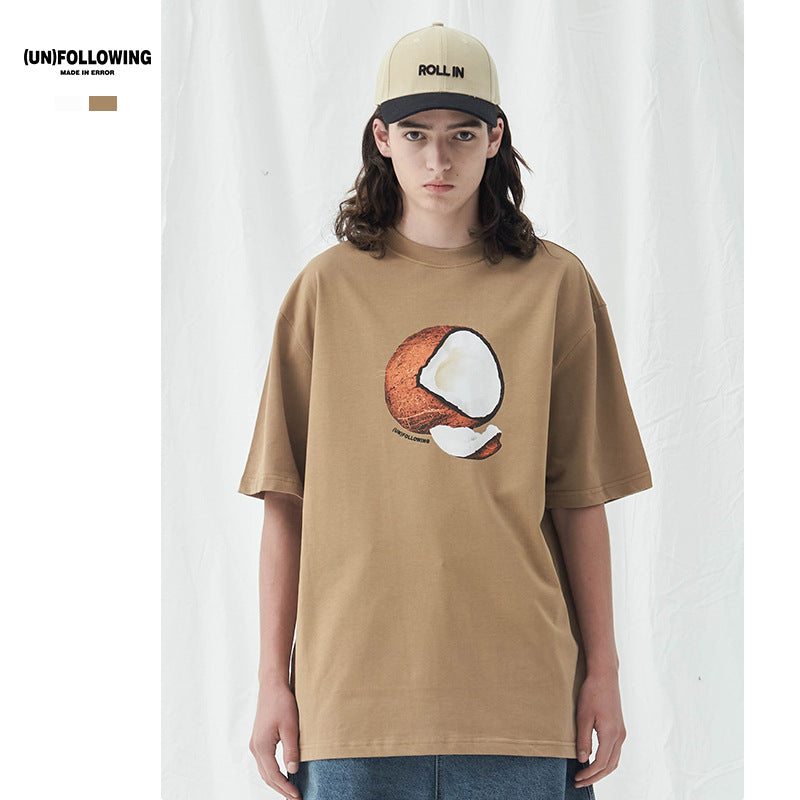 Preppy Aesthetic T Shirt Printed Short Sleeve T-shirt Casual Season