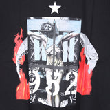 GVC T Shirt Flame Man Pattern Pure Cotton Loose Short Sleeve T-shirt Men