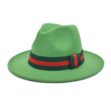 Mens Kentucky Derby Hats Women's Woven Woolen Hat Men's Retro Outdoor