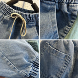 Toddler Boys Pants Boys Ankle-Tied Jeans Leisure