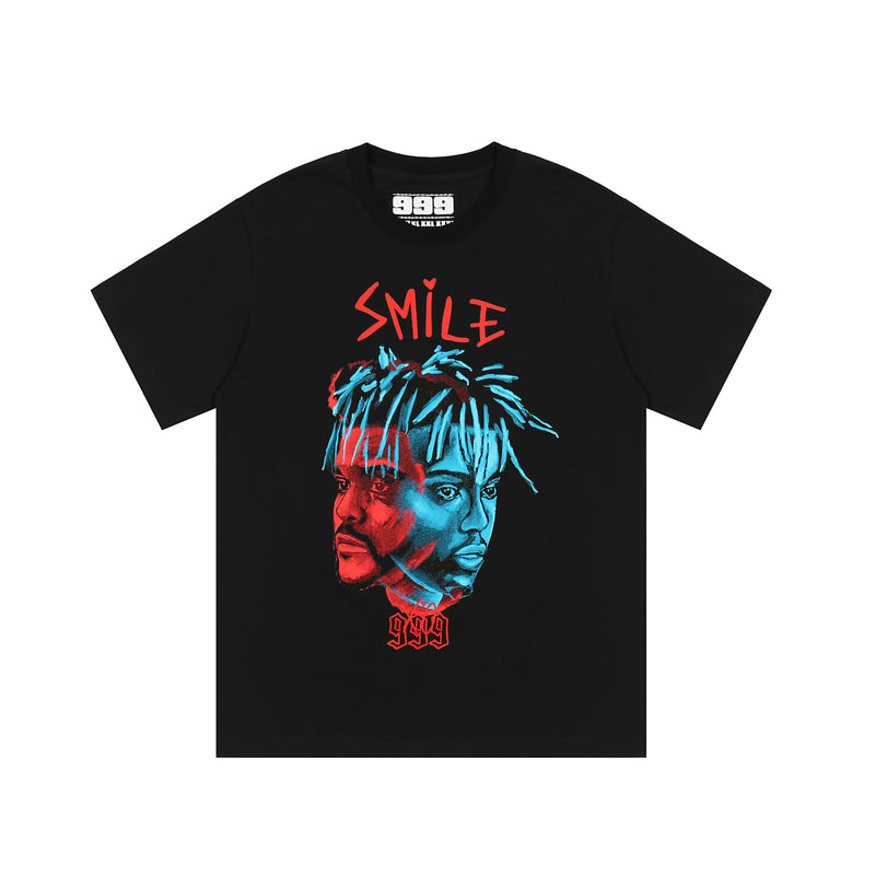 Legends Never Die Vlone Shirt Portrait Print Large V Short Sleeve T-shirt