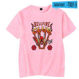 Hellfire Club Shirt Summer Menswear Pullover Short Sleeve T-shirt