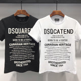 Dsq2 T Shirt Casual Sports Printed Short Sleeve Summer Men