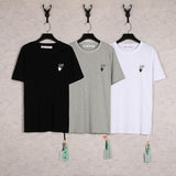 Short Sleeve Ow Men's Cotton Color Arrow Owt shirt