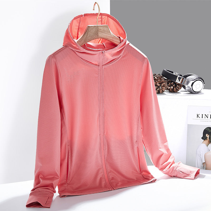 Sun Resistant Clothes UV-Proof Jacket Male Ice Silk Sun-Protective Clothing