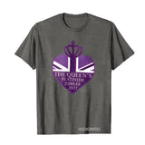 Inspired by Queen's Platinum Jubilee 2022 Elizabeth 70 Years T-shirt round Neck Short Sleeve