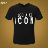 Dsq2 T Shirt Casual Sports Printed Short Sleeve Summer Men