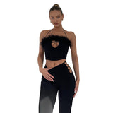 Music Festivals Rave Outfits Girls Tops Summer Women's Fashion Sexy Trousers