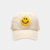 Smiley Face Cap Soft Top Baseball Cap