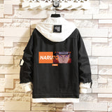 Comic Denim Jacket Men's and Women's Tops