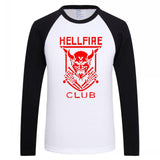Stranger Things Hellfire Club T Shirt Printed Top Men's and Women's Short-Sleeved T-shirt