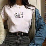 Stranger Things T Shirt Printed Polyester Crew Neck Women's T-shirt