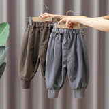 Toddler Boys Pants Children's Suit Pants Autumn Thin Casual Loose Pants