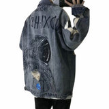 Men Denim Jacket Men's Denim Jacket Men's Autumn and Winter