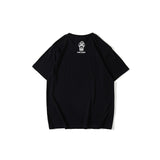 WGM Closing Shark Print Short Sleeve Loose T-shirt