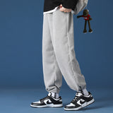 Mens Corduroy Pants Ankle Banded Pants Sweatpants Men's Spring and Autumn Loose Casual Harem Pants