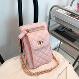 Sling Bags Women's Summer Rhombus Shoulder Bag Fashion Small Square Bag