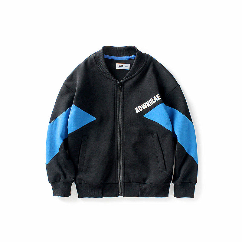Children Boy Hoodie Kids' Jacket Coat Printed Coat