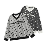 Preppy Aesthetic Sweatshirt Sweater Top Autumn New Stream Men's Long Sleeve