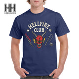 Stranger Things Hellfire Club T Shirt Short Sleeve Short Sleeve T-Shirt