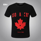 Dsq2 T Shirt Casual Sports Printed Short Sleeve Summer Men