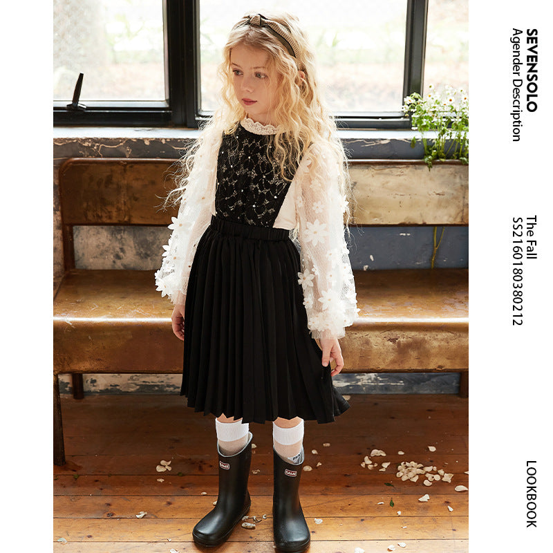 Dress Spring and Autumn Children's Fashionable Dress Princess Dress Children Girl's Spring Clothes